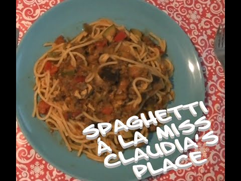 Spaghetti á la Miss Claudia's Place
