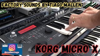 Video thumbnail for KORG MICRO X (FACTORY SOUNDS ) by TIAGO MALLEN - UM DOS MAIS PODERESOS TECLADOS DA FAMILIA TRITON. by Tiago Mallen