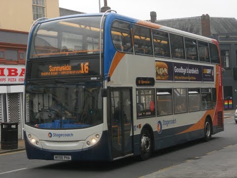 Stagecoach Midlands ADL Trident 2 (E400) 19091 MX56 PHA on route 16 to Sunnyside