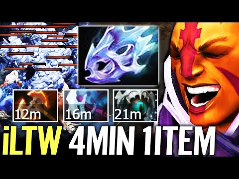 🔥 iLTW Moonshard Anti Mage — 4MIN 1ITEM Signature Hero 100% Fastest Farm Machine Ever Dota 2 Pro
