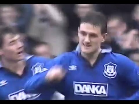 Middlesbrough v Everton 1995-96 HINCHCLIFFE GOAL BRANCO
