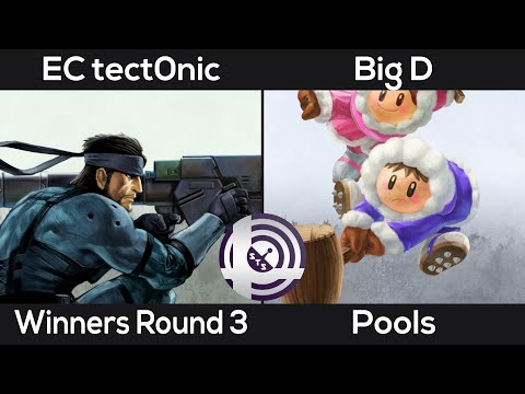 tect0nic (Snake) vs Big D (Ice Climbers) - EugeneBound Singles WR3 Smash Ultimate Tournament