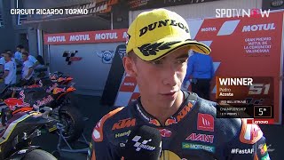 Download lagu [MotoGP™] Valencia GP - Moto2 Interview & Podium mp3