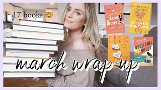What I Read In March! March Reading Wrap Up