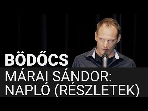 Márai paródia │ "Addig se iszik" felolvasóest