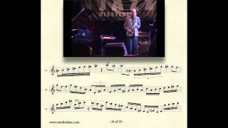 Remi Bolduc transcription : Michael Brecker solo on Naima New Sound