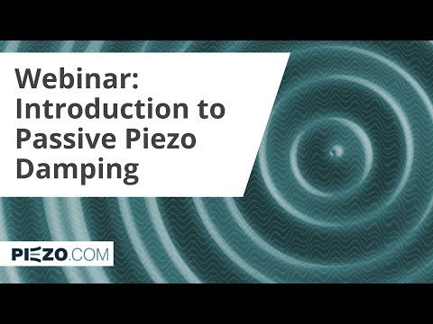 Introduction to Piezo Passive Damping