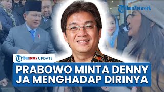 Prabowo Bertemu Istri Denny JA di Swiss, Langsung Minta Pendiri LSI Menghadap: Suruh Ketemu Saya Ya