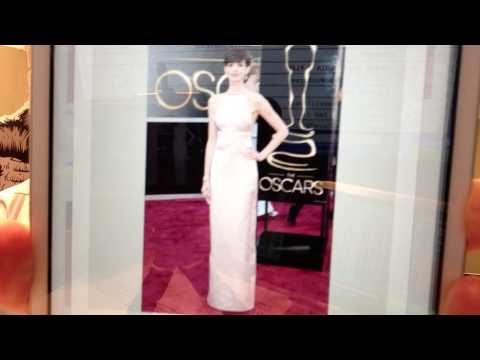 HOT Oscar Dresses 2013! Anne Hathaway's Nipples. Jennifer Lawrence's 