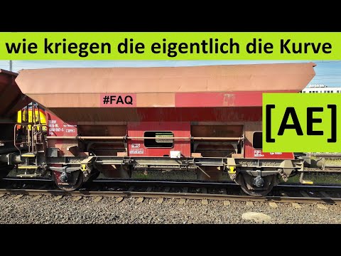 Wie kriegen zweiachsige Güterwagen eigentlich die Kurve? | FAQ | Alex E | Bahnfragen