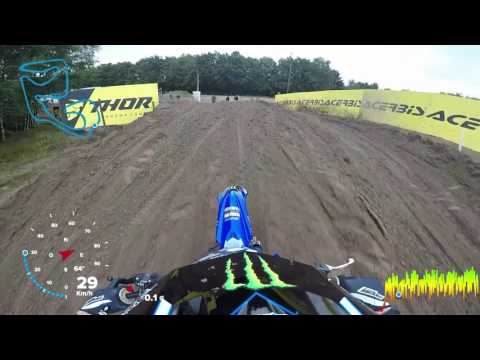 First GoPro Lap with Brent VAN DONINCK_FIAT Professional MXGP of Belgium 2017   Motocross