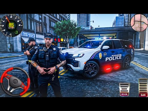 Police Car Chase Simulator 3D Games - Real Cop duty Police Driving Simulator 2025 - Android Gameplay