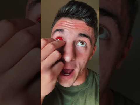 I GOT A POKÉMON EYEBALL 😳 #shorts