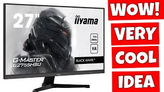 IIYAMA G Master 27 Inch Black Hawk G2755HSU B1 100hz AMD Freesync Gaming Monitor