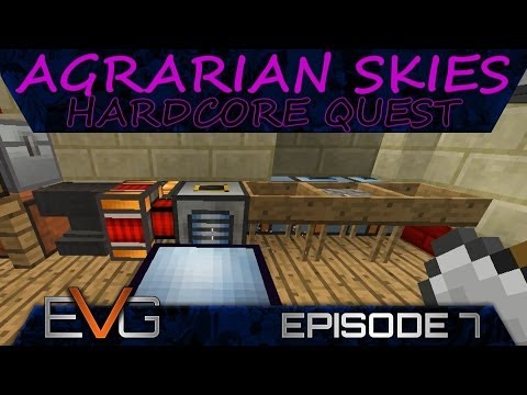 FTB SKYBLOCK | Agrarian Skies: Hardcore Quests Ep.7 | Thermal Expansion FTW!!!
