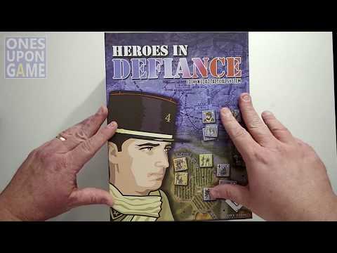 Heroes in Defiance - Lock 'n Load Tactical Unboxing by Ones Upon a Game