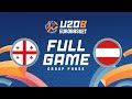 LIVE Georgia V Austria FIBA U20 EuroBasket 2025 Division B Group Phase