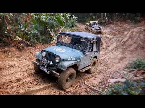 Trilha 4x4 So jeep RAIZ Sideropolis SC Willys, F75, Troller, Grand vitara