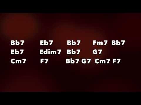 Slow Jazz Blues Backing Track (Bb)