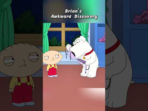 Brian's Awkward Discovery #familyguy #shorts