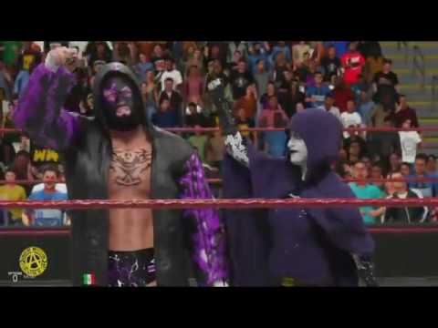 RC99 - WWE 2K19 El Noveno & Raven Entrance (W/Heel Theme)