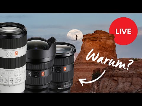 LIVE Tech-Talk: Warum Sony G Master Objektive? - mit Christian @fototrainer-com  | Foto Koch