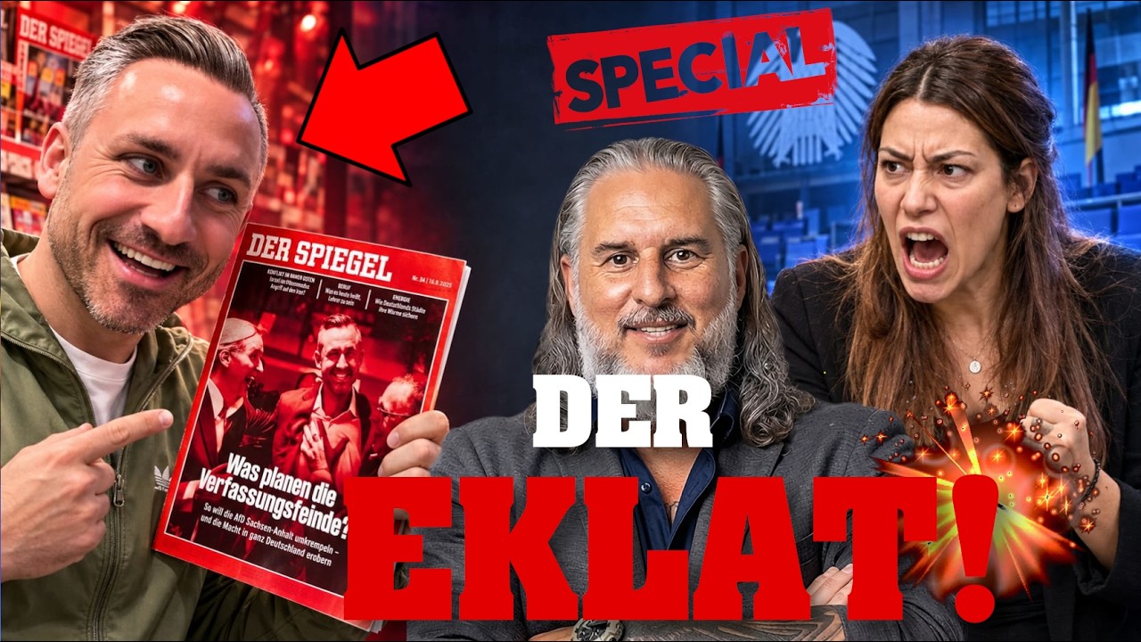 SIEGMUND führt den SPIEGEL vor! LINKE fliegt aus BUNDESTAG! 💥⚡️ Tim Kellner #PolitSatire #Comedy