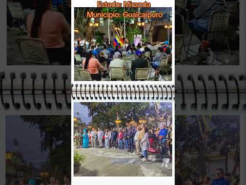 En el Municipio Guaicaipuro, estado Miranda, se llevó a cabo la actividad "Oración por Venezuela".