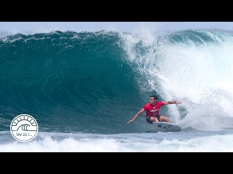 Marc Lacomare's 9.77 in the Hawaiian Pro 2016 Semifinals