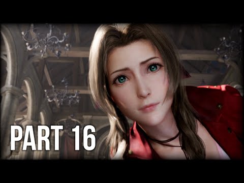 Final Fantasy VII Remake - 100% Walkthrough Part 16 – Chapter 8: Budding Bodyguard (1/3) [Hard Mode]