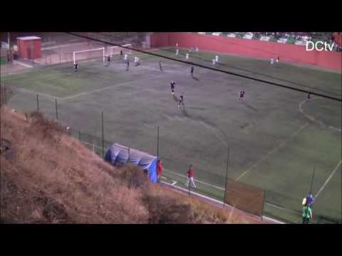 Evany (Unión Pedro Hidalgo) marca el gol del empate. El Pedro Hidalgo iniciaba la remontada