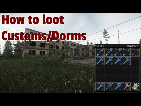Customs Loot Guide - Dorms - Keys you NEED and Best Loot to get rich quick!