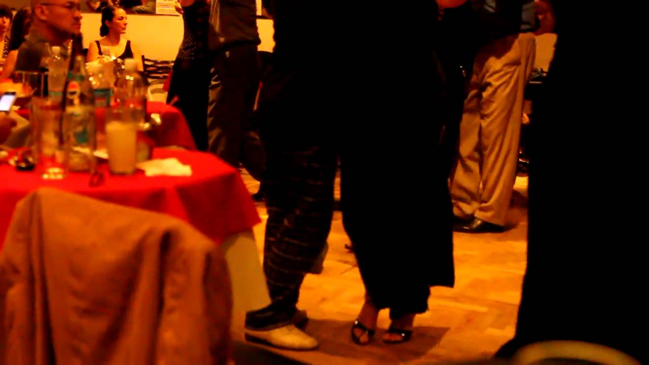 Agustin Rojas, Luis' 12-year old son dancing at Maipu 444 in August, 2010.