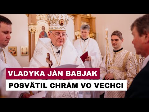 POSVIACKA OBNOVENÉHO CHRÁMU VO VECHCI