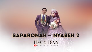 Download lagu SAPARONAH NYABEH 2 IDA & IFAN ||WEDING MISS MADURA mp3