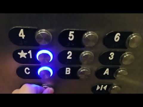 Modernized and Noisy 1980 Montgomery G&P Traction Elevator SB3 @ Swedish MC First Hill, Seattle WA