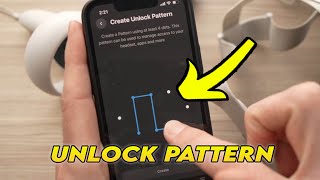 How to Set Up Unlock Pattern Password on Oculus Meta Quest 2