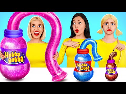 Big Vs Medium Vs Small Food Challenge | Giant vs Tiny Food by Turbo Team