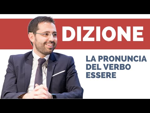 Corso di dizione - La pronuncia correrta del verbo "essere"