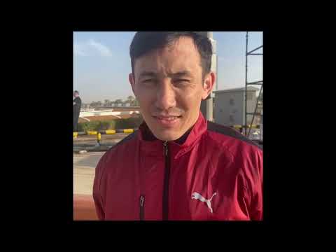 Sisfahan &  Bauyzhan Murzabayev bei den internationalen Galopprennen rund um den Saudi Cup in Riyadh