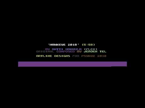 SID music: Flex - Hawkeye 2018 (SIDFX 8580 dual mono bx_🎧)