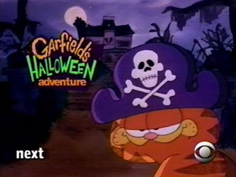 Trailer Garfield's Halloween Adventure CBS Promo (1998)