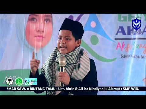 <p>Wirautama Bersholawat<br />
Peringatan Maulid Nabi Muhammad SAW.<br />
Alamat : SMP JUARA WIRAUTAMA Jl. Raya Patrol - Patrol - Indramayu - Jawa Barat<br />
Bersama :<br />
- Ust. Akrie (Eks Personil PATRIO)<br />
- Alfina Nindiyani (Pelantun