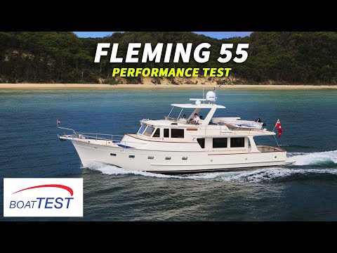 Fleming Yachts 55 (2018-) Test Video - By BoatTEST.com