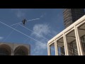 Bello Nock Sky Walk At Lincoln Center