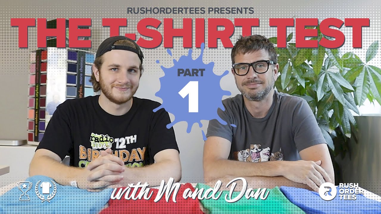 Cotton vs Poly vs 50/50 vs Tri-blends: The T-Shirt Test Part 1