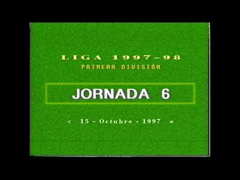 Goles Liga 1997-1998 Primera División Jornada 6