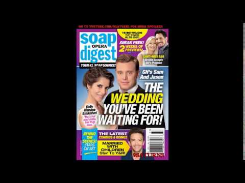 9-5-16 SOD GH SAM JASON WEDDING B&B Brooke Bill General Hospital Kelly Monaco Preview Promo 9-2-16