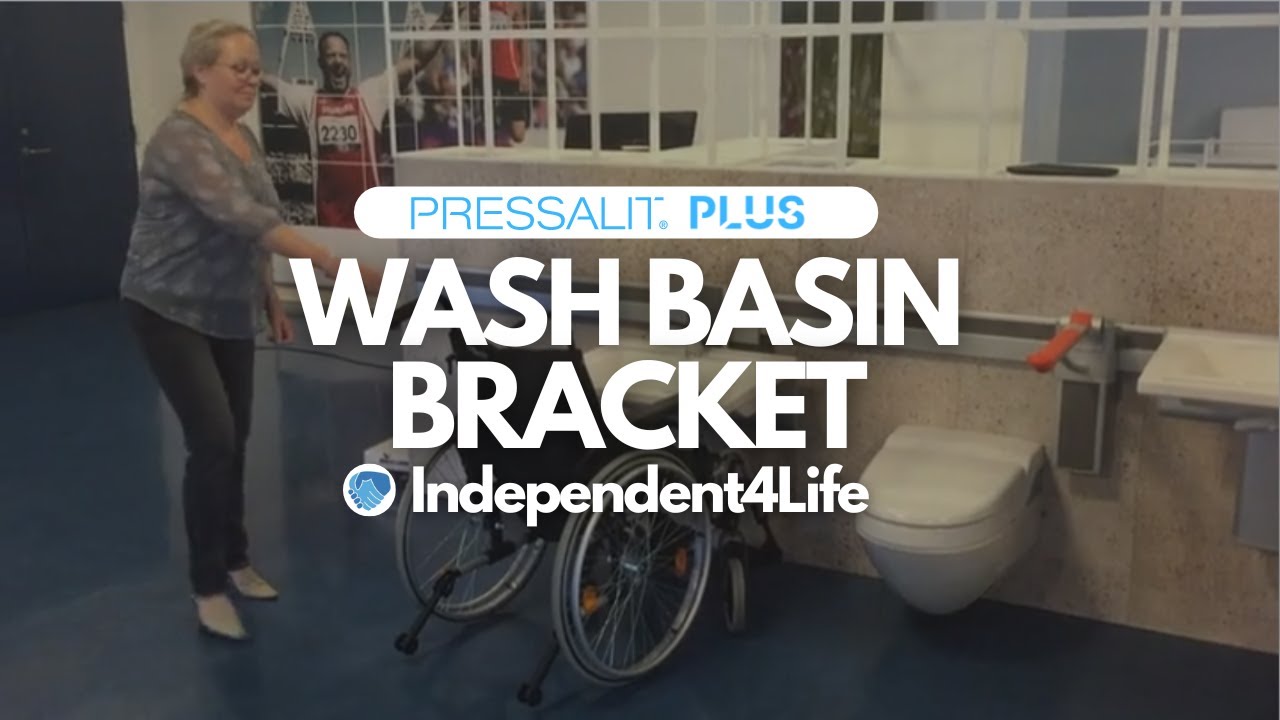 Pressalit Plus Wash Basin Bracket — Demonstration