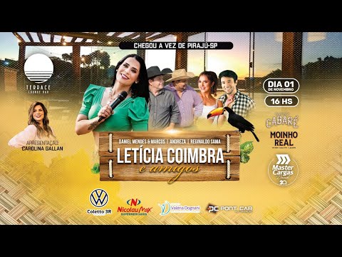 LIVE SHOW - LETÍCIA COIMBRA E AMIGOS - PIRAJÚ-SP